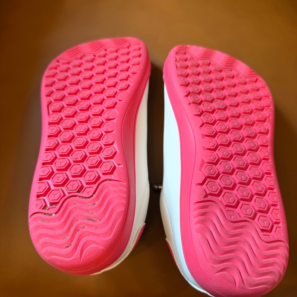 Hobibear Barefoot Sneakers White Pink Wide Toe Box GST0071G Womens 7.5 - Picture 6 of 6
